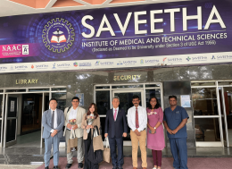 Graphy Signs MOU with Asia's No. 1, Saveetha Dental College in India